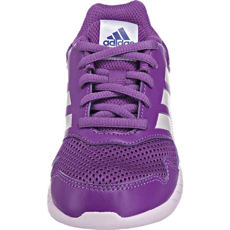 adidas mädchen turnschuhe schwarz lila|Lila .